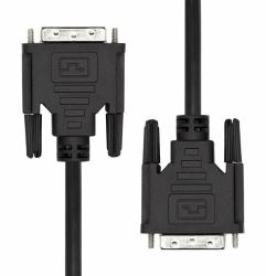 ProXtend DVI-D 18+1 Cable 2M cable DVI Negro (DVI-D 18+1 Cable, Black 2m - Warranty: 360M)