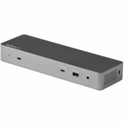 StarTech.com Docking Station Thunderbolt 3 Compatible con USB-C - para 2 Monitores 4K 60Hz DisplayPort 1.4 o 2 Monitores HDMI - para Un Monitor 8K - Dock TB3 USB Tipo C para Portátil - PD 96W y 5x...
