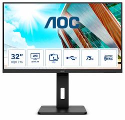 AOC P2 U32P2 pantalla para PC 80 cm [31.5"] 3840 x 2160 Pixeles 4K Ultra HD LED Negro 