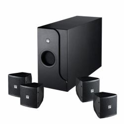 TOA BS-301B conjunto de altavoces 160 W Universal Negro (BS-301B Compact Satellite Speaker System, 4 x satellites plus 1 x Sub, Black)