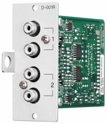 TOA D-001R módulo de sonido (D-001R M-9000 Series Line Input Module with DSP)