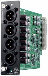 TOA D-971M módulo de sonido (D-971M D-900 Series 4 Channel Line Output Module [XLR])