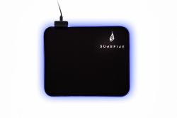 SureFire Silent Flight RGB-320 Alfombrilla de ratón para juegos Negro 