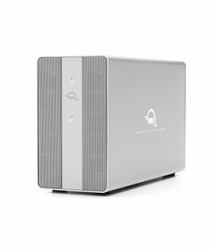 OWC Mercury Elite Pro Dual Carcasa de disco duro/SSD Plata 2.5/3.5" (OWC Mercury Elite Pro Dual with 3-Port USB Hub Enclosure)