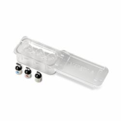 Kensington Puntas de repuesto del cabezal del candado para candados universales 3 en 1 para portátiles (KENSINGTON UNIVERSAL 3-IN-1 - LOCKS ADAPTER KIT)