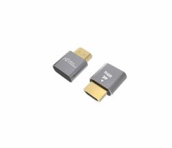 Microconnect HDMI-DUMMY cavo HDMI 0 m HDMI tipo A [Standard] Grigio (Universal Virtual Emulator 4K - adapter HDMI Dummy Universal - Virtual Emulator 4K adapter HDMI Dummy - Warranty: 300M)