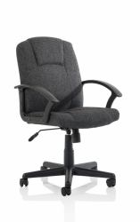 Dynamic EX000248 silla de oficina y de ordenador Asiento acolchado Respaldo acolchado (Dynamic Bella Executive Managers Chair Charcoal Fabric)