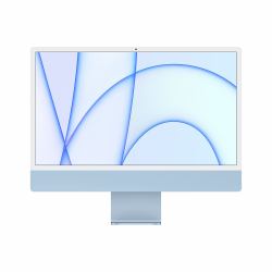 Apple iMac Apple M M1 61 cm [24"] 4480 x 2520 Pixeles PC todo en uno 8 GB 512 GB SSD macOS Big Sur Wi-Fi 6 [802.11ax] Azul (IMAC 24IN M1 8C CPU 8C GPU - 512GB BLUE)