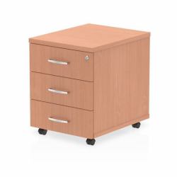 Dynamic I000065 archivador Haya (Dynamic Impulse 3 Drawer Mobile Pedestal Beech)