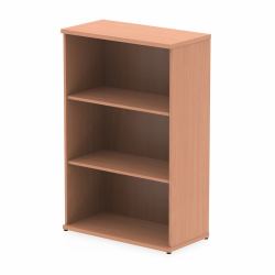 Dynamic I000050 estantería de oficina (Dynamic Impulse 1200mm Bookcase Beech)