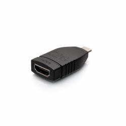 C2G Convertidor adaptador de USB-C® a HDMI® - 4K 60 Hz (C2G 4K USB C to HDMI Adapter - Adapter - USB-C male to HDMI female - black - 4K support)