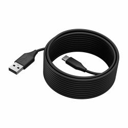 Jabra 14202-11 cable USB USB 2.0 5 m USB C USB A Negro 