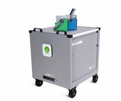 LocknCharge Joey 30 Gris Carro multimedia (Joey 30 Mk3 Cart for Devices less than 17in - UK)