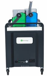 LocknCharge Carrier 40 Portable device management cabinet Black, Blue, Green, Grey (Carrier 40 Mk5 Cart for Devices less than 13in - UK)