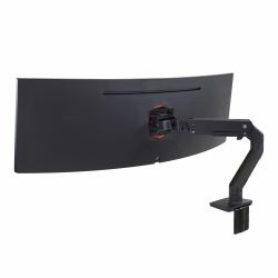 Ergotron HX Series 45-647-224 Supporti a parete per TV 124,5 cm [49"] Scrivania Nero (HX DESK MONITOR ARM - WITH HD PIVOT MATTE BLACK)