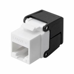 Lanview LVN128078 módulo de conector de red (Cat6 Unshielded flip jack - keystone - Warranty: 60M)