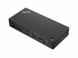 Lenovo 40AY0090UK base para portátil y replicador de puertos Alámbrico USB 3.2 Gen 1 [3.1 Gen 1] Type-C Negro (LENOVO THINKPAD USB-C DOCK GEN3- UK)