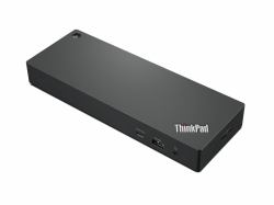 Lenovo 40B00300EU base para portátil y replicador de puertos Alámbrico Thunderbolt 4 Negro, Rojo (ThinkPad Thunderbolt 4 Workstation Dock, 300W. WARRANTY: 3YM)