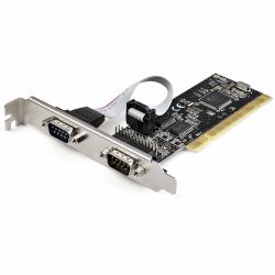 StarTech.com Tarjeta PCI Serie y Paralelo con 2 Puertos Serie RS232 DB9 y 1 Paralelo DB25 LPT - Tarjeta para Impresora - Tarjeta Serial - Tarjeta Adaptadora de Expansión Serie y Paralelo (Startech...
