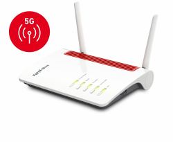 Box FRITZ! 6850 5G router inalámbrico Gigabit Ethernet Doble banda [2,4 GHz / 5 GHz] Blanco (AVM FRITZ!Box 6850 5G - trÃ¥dlÃ¸s router)