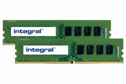 Integral CT2K8G4DFS824A-IN memoria 16 GB 2 x 8 GB DDR4 288-pin DIMM (16GB [2X8GB] PC RAM MODULE KIT DDR4 2400MHZ PC4-19200 UNBUFFERED NON-ECC DIMM 1.2V 1GX8 CL17 INTEGRAL)