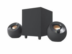 Creative Labs Creative Pebble Plus conjunto de altavoces 8 W Hogar Negro 2.1 canales (CREATIVE PEBBLE PLUS 2.1 BLACK 51MF0480AA000)