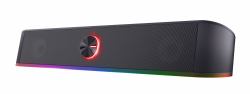 Trust GXT 619 Thorne Negro 2.0 canales 6 W (GXT619 Thorne RGB LED Soundbar)
