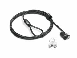 Lenovo 4XE1F30276 cable antirrobo Negro 1,5 m (Lenovo NanoSaver Essential - Security cable lock - 1.5 m - for ThinkBook 14s Yoga G2 IAP, ThinkPad L13 Yoga Gen 3, L15 Gen 3, P1 Gen 5, T14s Gen 3)