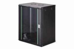 Digitus Caja mural serie Dynamic Basic - 600x450 mm [ancho x fondo] (WALL MOUNTING CABINET 600X450MM - 16U DYNAMIC 816X600X450MM BLACK)