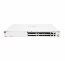 HPE Aruba Networking Aruba Instant On 1960 24G 20p Class4 4p Class6 PoE 2XGT 2SFP+ 370W Gestionado L2+ Gigabit Ethernet [10/100/1000] Energía sobre Ethernet [PoE] 1U Blanco (HPE Networking Instant...