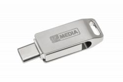 Verbatim MyDual unidad flash USB 128 GB USB Type-A / USB Type-C 3.2 Gen 1 [3.1 Gen 1] Plata (VERBATIM USB DRIVE 3.2 GEN 1/USB-C 128GB)