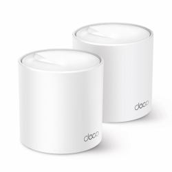 TP-Link Deco X50 [2-pack] Dual-band [2.4 GHz/5 GHz] Wi-Fi 6 [802.11ax] Bianco 3 Interno (TP-LINK AX3000 WH MESH WIFI 6 SYS 2PK)