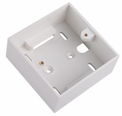 Lanview LVN126078UK caja de tomacorriente Blanco (Back Box 86*86*32mm - Back Box 86*86*32mm - Warranty: 60M)