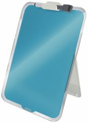 Leitz 39470061 pizarrón blanco 216 x 297 mm Vidrio (Leitz Cosy Glass Desktop Easel Calm Blue)