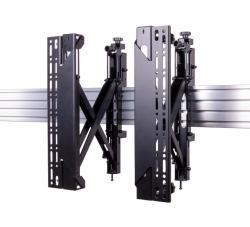 B-Tech BT8390-VESA400MAP/B V2 supporto per display a parete (BT8390-VESA400MAP/B V2 VESA 400 Pop-Out Flat Screen Interface Arms with Micro-Adjustment for BT8390 [Pair])
