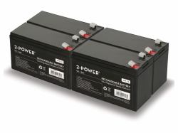 2-Power BUN0246A batería para sistema ups Sealed Lead Acid [VRLA] 12 V 9 Ah (Replacement Battery Kit [Cells Only])