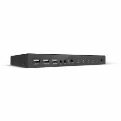 Lindy 32810 interruptor KVM Negro 