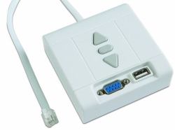 Sapphire AV SEWS-ATR-SW Inline Switch Mando a distancia (SEWS-ATR-SW RS232 Switch for ATR and SETTS Screens)