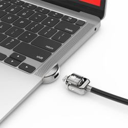 Compulocks MACBOOK AIR T-SLOT LEDGE LOCK ADAPTER WITH KEYED CABLE LOCK Seguridad de antivirus 