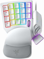Razer Tartarus Pro numeric keypad PC White (Razer Tartarus Pro - Keypad - with 8-way directional thumbpad, scroll wheel, keymap indicator, hyperesponse thumb button, spacebar actuator - backlit - U...