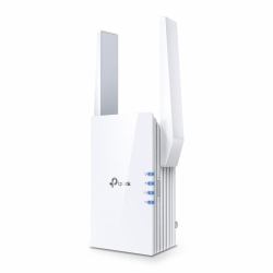 TP-Link RE705X moltiplicatore di rete Ricevitore e trasmettitore di rete Bianco (TP-LINK AX3000 WI-FI 6 RANGE EXTENDER)