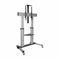 Eaton Tripp Lite DMCS60100XX Supporto per display espositivi 2,54 m [100"] Nero, Argento 