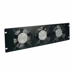 Tripp Lite Panel de Ventilador de 3U, 208-240V [3 ventiladores de alto rendimiento; 315 CFM; alimentación C14.] (RACK-MOUNT 3U FAN PANEL - )