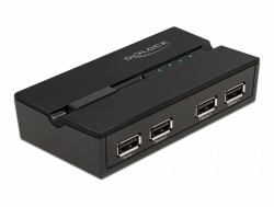 DeLOCK Conmutador USB 2.0 de 4 PC a 4 dispositivos (Delock - USB sharing switch til perife)