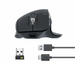 Logitech MX Master 3S (MX Master 3S mouse Right-hand - RF Wireless+Bluetooth Optical - 8000 DPI - Warranty: 12M)