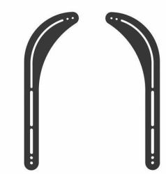 Vivolink VLMSB3270 soporte de altavoz Soporte para TV Negro (Soundbar mount for 32" to 70 - displays - Warranty: 144M)