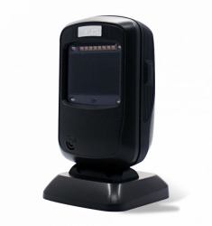 Newland NLS-FR4080-20 lector de código de barras Lector de códigos de barras fijo 1D/2D CMOS Negro (FR40 Koi II 2D CMOS Mega - Pixel Omnidirectional - presentation desktop scanner with 2 mtr. USB...