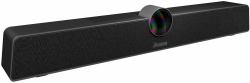 iiyama UC CAM120ULB-1 cámara de videoconferencia 12 MP Negro 3840 x 2160 Pixeles 30 pps (CAMERA AND SPEAKER BAR 4K UHD - 120DEGREE DFOV 12MP SENSOR MIC)