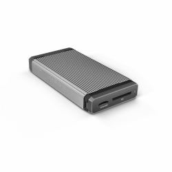SanDisk SDPR5A8-0000-GBAND lettore di schede USB 3.2 Gen 1 [3.1 Gen 1] Type-C Nero, Argento (SanDisk SDPR5A8-0000-GBAND kortlÃ¦ser U)