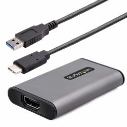 StarTech.com Scheda di Acquisizione Video USB HDMI, Adattatore Esterno USB-A/C 3.0 per Acquisizione Video HDMI 4K 30Hz, UVC, Live Streaming, Video Capture; Compatibile USB-A, USB-C, TB3 - Windows/M...